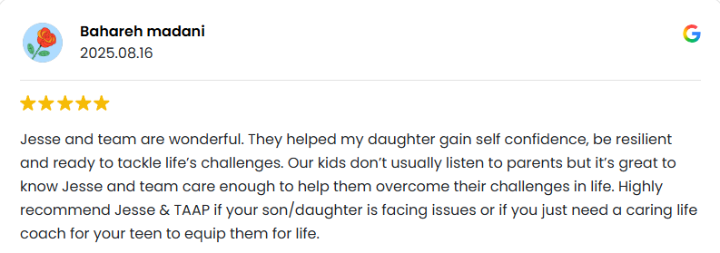 Google review: Bahareh Madani